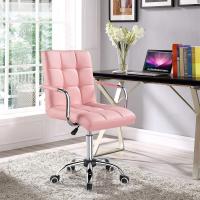 Silla de Oficina Giratoria con Ruedas Ajustable en Altura, Carga de 120Kg, Respaldar Marrón Claro - details 35