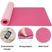 Gimnasia en, Yoga, Fitness, Antideslizante, para Entrenamiento, Deportes, Twists y Pilates, con Correa para el Hombro, 183 61 x 0,6 cm - details 3