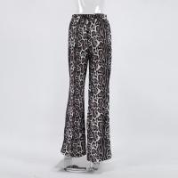 Pantalones Largos de Cintura Alta para Mujer Estampado de Leopardo Cómodos Clásicos de los 90s - details 6