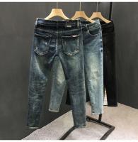 Jeans Acampanados de Alta Calidad de Diseñador Pantalones de Moda Casual para Hombres - details 2