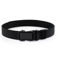 Cinturón de lona con hebilla automática para hombre, cinturón informal Simple de estilo salvaje para Jeans, cinturón de negocios de calidad de marca de lujo - details 4