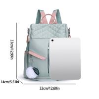 Mochila Casual Para Mujer Impermeable De Gran Capacidad Con Múltiples Bolsillos Para Portátil Bolsa De Libros Para Salidas Comunicación Viaje - details 0