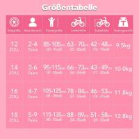 Bicicleta Infantil 14/16/18/20 Pulgadas para niñas y niños de 3-13 años, 14/16/18/20 Pulgadas Bicicleta para niños con estabilizadores (Rosa, Beige, Azul, Plata, Verde) - details 48
