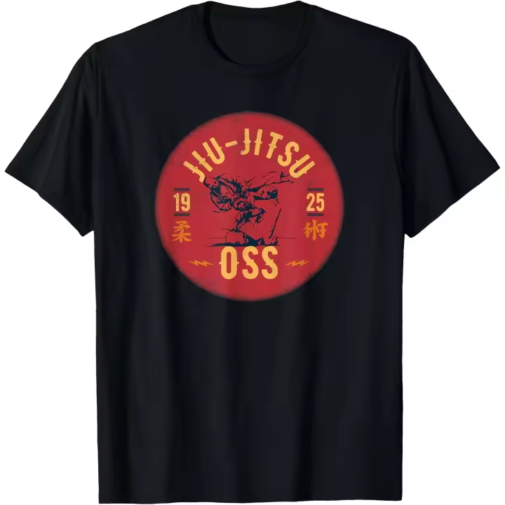 Camiseta brasileña Jiu Jitsu Jiu-Jitsu BJJ para hombre - 1