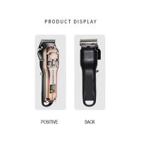 Kemei-cortadora de pelo profesional para hombre, máquina de corte de pelo eléctrica recargable, inalámbrica, potente - details 6