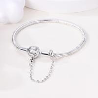 Pulsera De Plata Esmaltada Con Botella De Perfume Cadena De Serpiente Ajustable Para Mujer Joyería Fina DIY Regalo Con Encantos - details 34