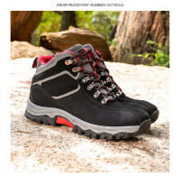 Botas de senderismo antideslizantes para hombre, zapatos de acampada al aire libre, senderismo y Trekking con cordones, zapatillas de caza y escalada, gran oferta - details 12