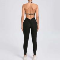 Traje de entrenamiento de gimnasia reforzado deportivo para mujer, ropa deportiva para mujer, traje de yoga rojo, negro y rosa 2024 - details 24