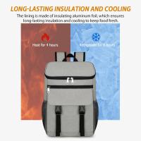 Mochila de refrigeración con aislamiento de gran capacidad para pícnic, bolsa enfriadora impermeable, 4 colores a elegir, alta calidad - details 5