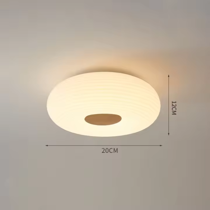 Lámpara de techo japonesa de 3 colores, luces Led creativas para dormitorio, sala de estar moderna, decoración minimalista para el hogar, Ce - 1