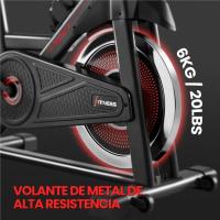 Bicicleta Estática Bicicleta de Ciclismo Interior con Pantalla LCD en Casa Estática de Profesional Volante Inercia 6 kg - details 4