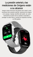 2025 Reloj inteligente para hombres y mujeres, reloj inteligente con pantalla AMOLED de 2,01", llamada Bluetooth, esfera de reloj personalizada, podómetro, oxígeno en sangre, monitor de frecuencia cardíaca y sueño, asistente de voz Ai, compatible con iPho - details 17