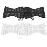 Ropa Interior de Malla para Moldear el Abdomen Postparto Cinturón de Entrenamiento con Encaje Floral para Adelgazar la Cintura - details 4