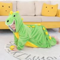 Kigurumi-Pijama de franela para niños y niñas, ropa de dormir de unicornio, traje de animales, Onesies de gato, Invierno - details 2