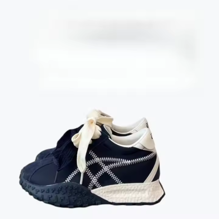 Aumento de altura 7 cm estilo ballet suela gruesa aumento de altura interior zapatos Forrest Gump zapatos pequeños 2025 principios de primavera nuevos zapatos deportivos casuales - 1