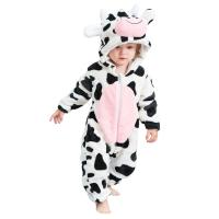 MICHLEY-disfraces de animales para bebé, Pelele de franela con capucha, mono de Cosplay, ropa de otoño e invierno, regalos de Cosplay - details 5