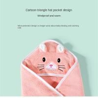 Toalla de baño suave para bebé, manta con capucha para recién nacido, albornoz absorbente para niño y niña, novedad - details 10
