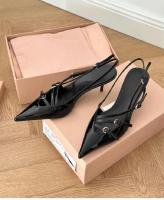 Sandalias con correa en el tobillo para mujer, zapatos de tacón alto y fino con punta estrecha, a la moda, para verano - details 10