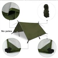 Toldo impermeable de 3x3m para sombra, toldo de playa, toldo de lluvia, toldo ultraligero UV para jardín - details 3