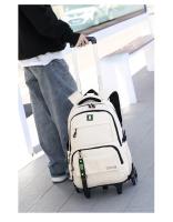 Mochilas escolares con ruedas para niños, mochila rodante para niños, mochila con ruedas para estudiantes, bolsa de libros con ruedas - details 21