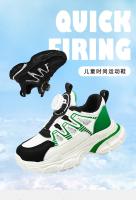 Zapatos deportivos de compañero de clase verano nuevos zapatos para correr al aire libre transpirables de malla única zapatos medianos y grandes para niños y niñas de suela suave para papá - details 0