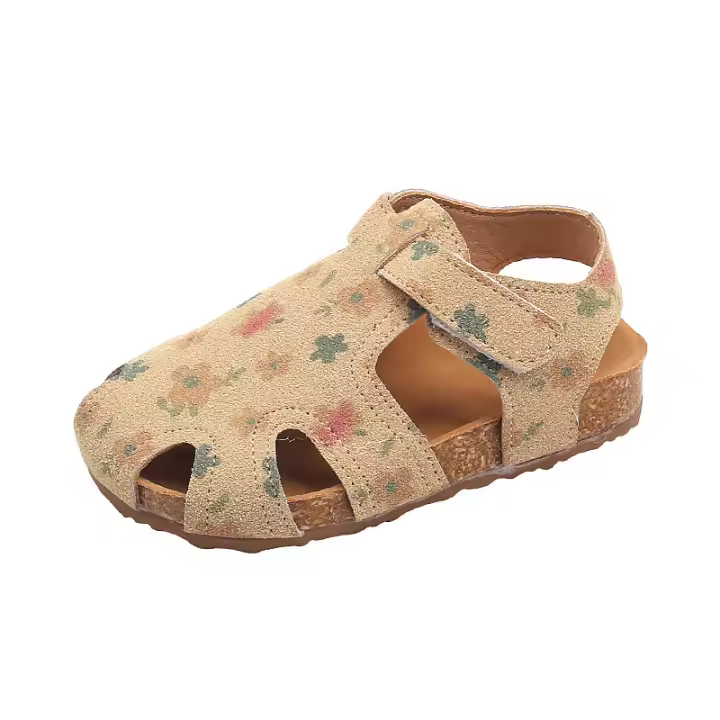 Zapatos de Verano para Niñas Sandalias Antikick con Bolsa al Cabezal Zapatos de Bebé para Niños - 1