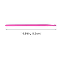 Baquetas luminosas de nailon, 2 piezas, 5A, brillantes, regalo para baterista, Rosa - details 4