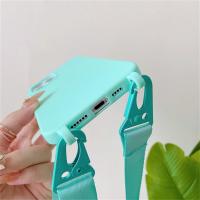 Funda de silicona mate con cordón y correa para collar cruzado para iPhone 16 15 14 Pro Max 11 12 13 XR X XS 6 7 8 Plus SE cubierta a prueba de golpes - details 22