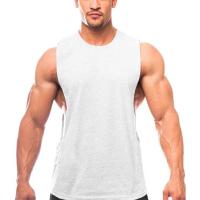 New Plain Tank Top Men Bodybuilding singlet Gym Stringer Sleeveless Shirt Blank Fitness Clothing Sportwear Muscle Vest - details 19