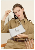 Commuter Underarm Bolso para mujer Bolso de piel de vaca de hombro de moda versátil Bolso bandolera - details 3