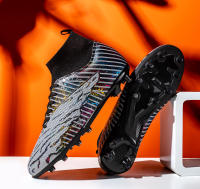 Zapatos de fútbol de alta calidad para hombre, botas de fútbol profesionales FG/TF, tacos antideslizantes ultraligeros para exteriores, zapatillas de tobillo de entrenamiento - details 21