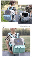 Bolsa para gatos Bolsa de hombro Bolsa de espacio Mochila portátil al aire libre Cápsula de mano Perro transpirable Bolsa para mascotas gato - details 1