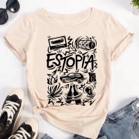 Camiseta de Estopa para mujer, top japonés Y2K para chica, ropa con gráfico de cómic y2k - details 11