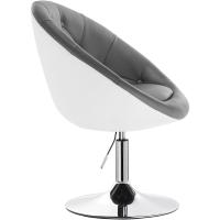 Taburete de Bar de Acero Cromado Taburete Bajo de Silla de Bar Taburete de Conferencia de Peluquería Taburete de Oficina Blanco BH41ws-1 - details 15