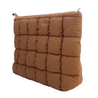 Bolso De Maquillaje Para Mujer Padded Quilted Gran Organizador De Cosméticos Bolsa De Almacenamiento De Maquillaje Bolsa De Panales Estilo Clutch Beauty Case - details 15