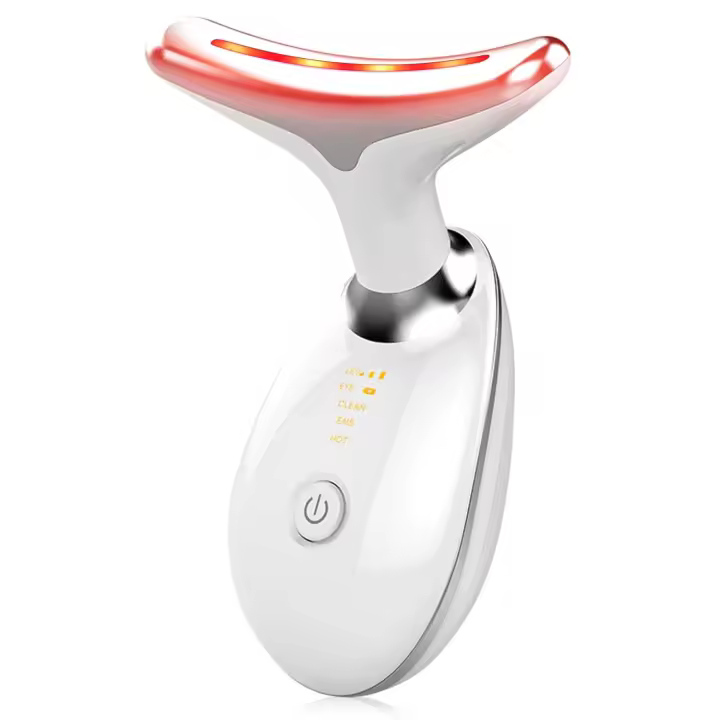 Rejuvenecimiento de Piel Facial LED Rojo Luz Terapéutica Dispositivo de Belleza para Renueva tu Piel y Cuello - 1