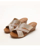 Sandalias de cuña para mujer, ideales para usar como prenda exterior, modernas, con plataforma gruesa, impermeables, informales, de talla grande, con boca de pez. - details 15