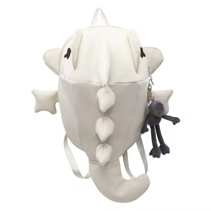 Mochila impermeable de tiburón a la moda, bolso informal de viaje para ordenador portátil con múltiples bolsillos, mochila escolar de nailon de gran capacidad para estudiantes universitarios y adolescentes - 1