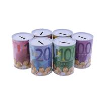 Caja de ahorro de dinero, alcancía, tanque de almacenamiento de borde liso, caja de monedas para niños, juguetes educativos tempranos - details 0