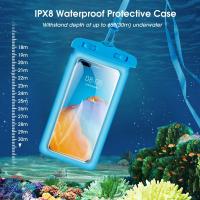 Bolsa de Teléfono Impermeable Universal Gran Bolsa Móvil IPX8 con Cordón para Buceo, Natación, Deportes al Aire Libre 5.2-6.4 Pulgadas - details 3