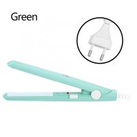 Plancha alisadora de pelo 2 en 1, plancha eléctrica de cerámica, Mini herramientas de estilismo para alisar la barba antiestática - details 10