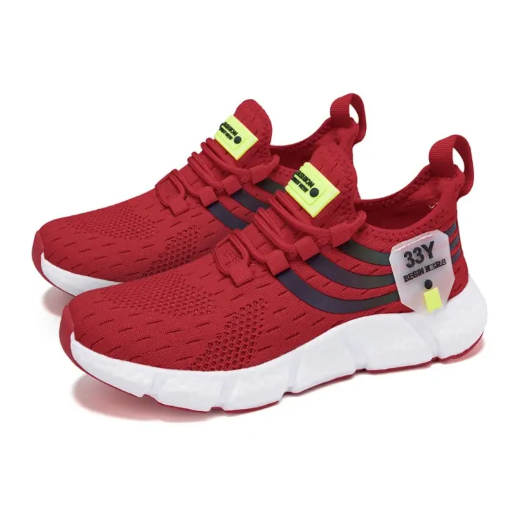 Zapatillas de tenis para hombre 2024, malla transpirable y cómodas, zapatos casuales de exterior con cordones. - 1