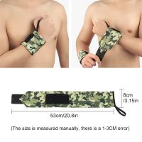 Muñequera deportiva de camuflaje para levantamiento de pesas, banda protectora para el pulgar, 1 piezas - details 9