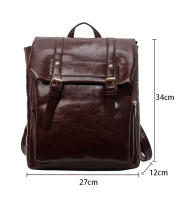 Bolso Mochila Mujer, Mochila Antirrobo Mujer Bolsa de PU Bolsa，para Salir Escuela Trabajo Viaje - details 0