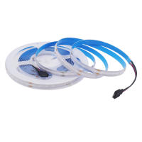 Tira de luces LED RGB COB, cinta Flexible FOB de 5M, 12V, 24V, 576LED/m, IP20, IP68, resistente al agua, para decoración del hogar y exteriores - details 1