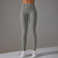 Pantalones de yoga para mujer, con cintura fruncida, pantalones de gimnasio, mallas de entrenamiento para mujer - details 17