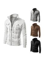 Sudadera casual con cremallera para hombre moderna y minimalista. - details 1