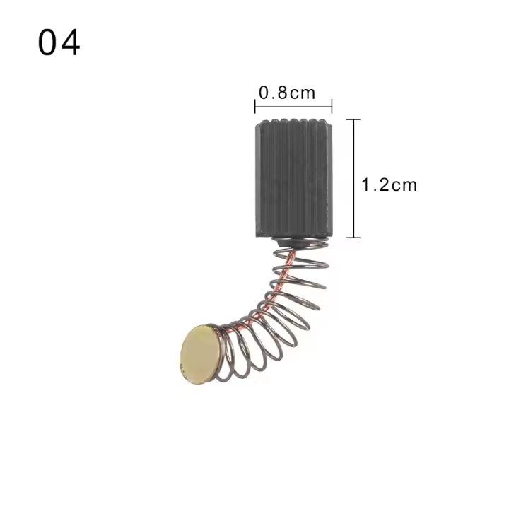 Herramienta rotativa de 2 piezas, minitaladro de 13 estilos, cepillos de carbono genéricos, Motores, Repuestos, reemplazo de amoladora eléctrica - 1