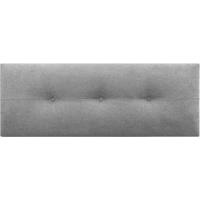 Pro cabeceros Cabezal tapizado Cama Lujo (Tela Gris, 150cm (Camas 150/160)) - details 4