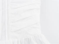 OUWU- Nueva Moda Para Mujer, Decoración Plisada Bordada, Top Ajustado Con Tirantes De Un Solo Pecho, Chaleco Retro Sin Mangas Para Mujer, Top Elegante - details 9
